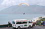 Hang gliding at Rex lookout on the coast betweenCairns and Port Douglas